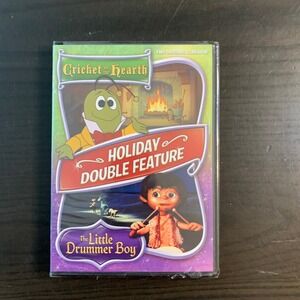 Holiday Double Feature DVD Cricket on the Hearth Little Drummer Boy LVD80738 NEW